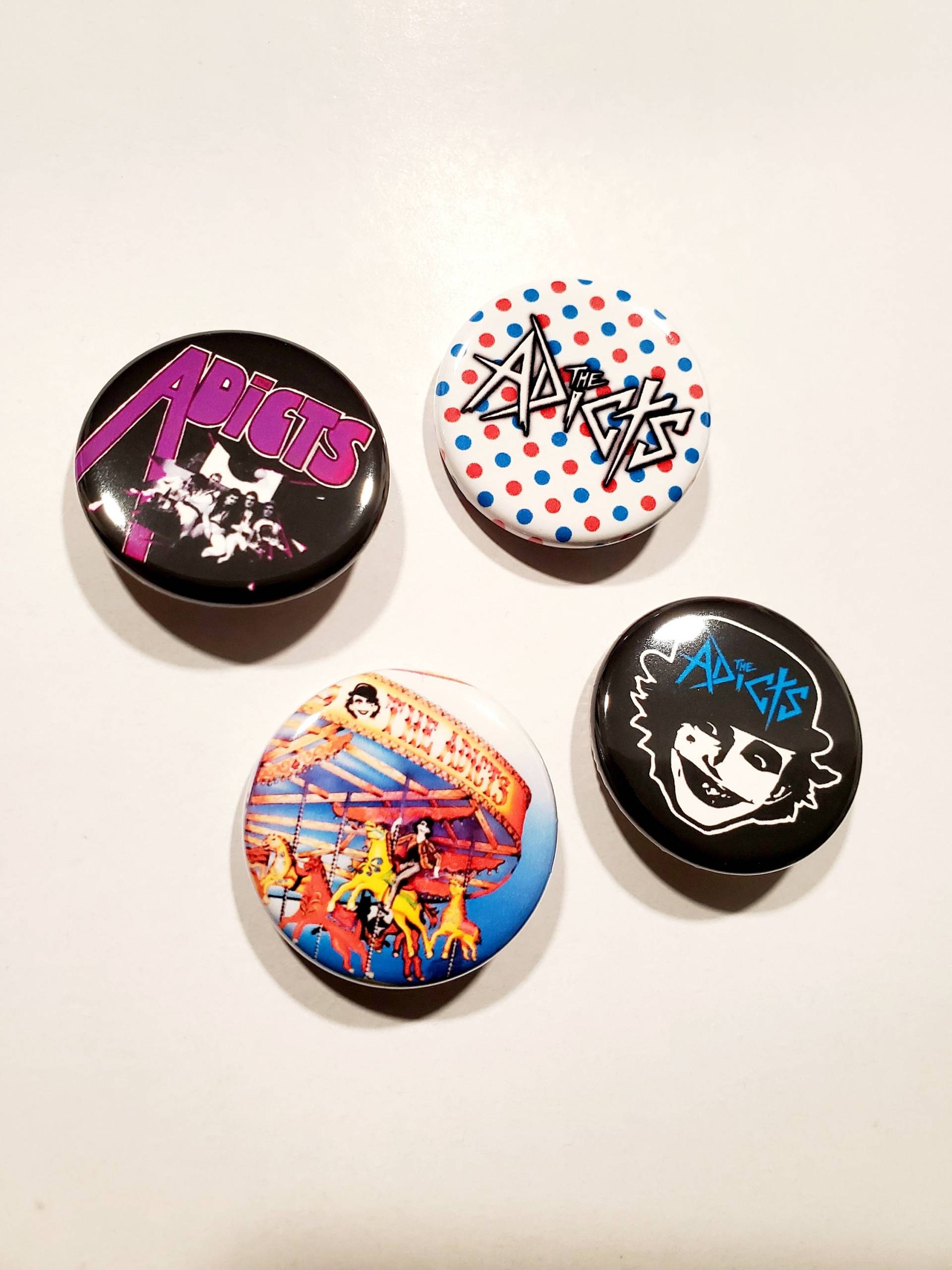 The Adicts 3.2cm Buttons The Adicts 3.2cm Buttons von TheButtonPit