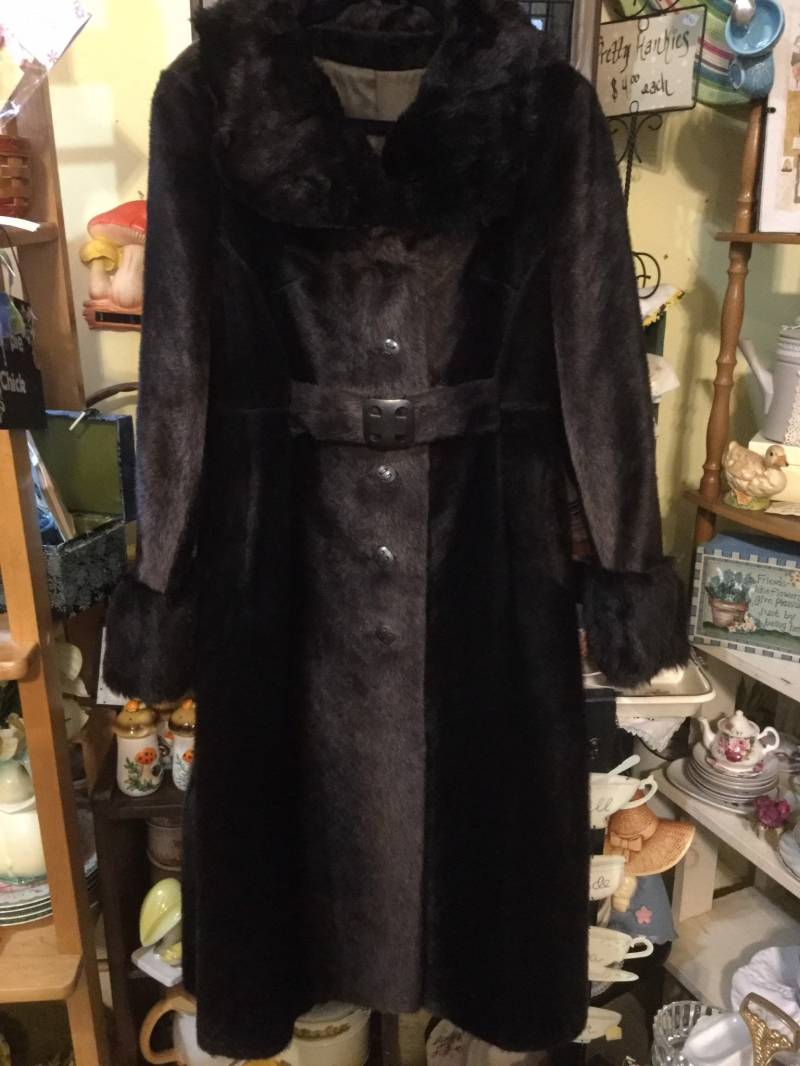 1960Er Jahre Mantel Aus Faux Otter von TheCabbageRoseMD