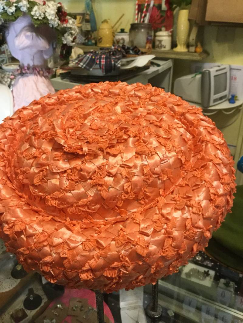 Korallen-Vintage-Hut von TheCabbageRoseMD