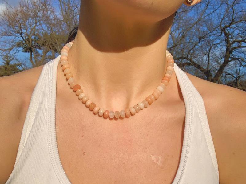 Handgeknüpft | "James Und Der Riesenpfirsich' Candy Halskette Größe Handgeknüpft | "James Und Der Riesenpfirsich' Candy Halskette Größe von TheCandyLace