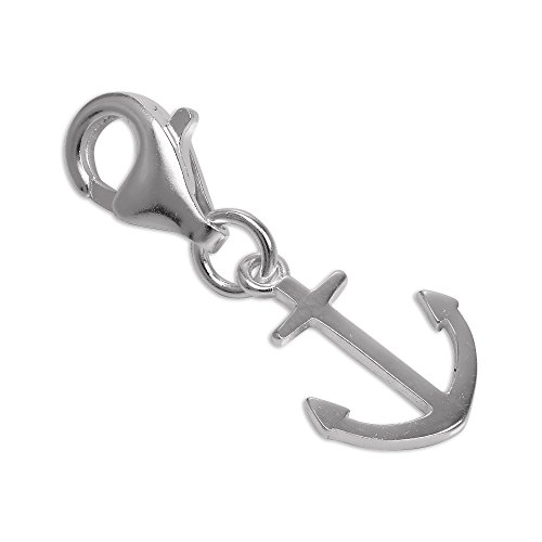 TheCharmWorks 925 Sterlingsilber Anker Charm Anhänger zum Anklipsen von TheCharmWorks