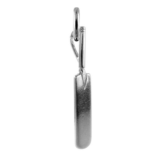 TheCharmWorks Sterlingsilber Kricketschläger Charmanhänger | Sterling Silver Cricket Bat Charm von TheCharmWorks