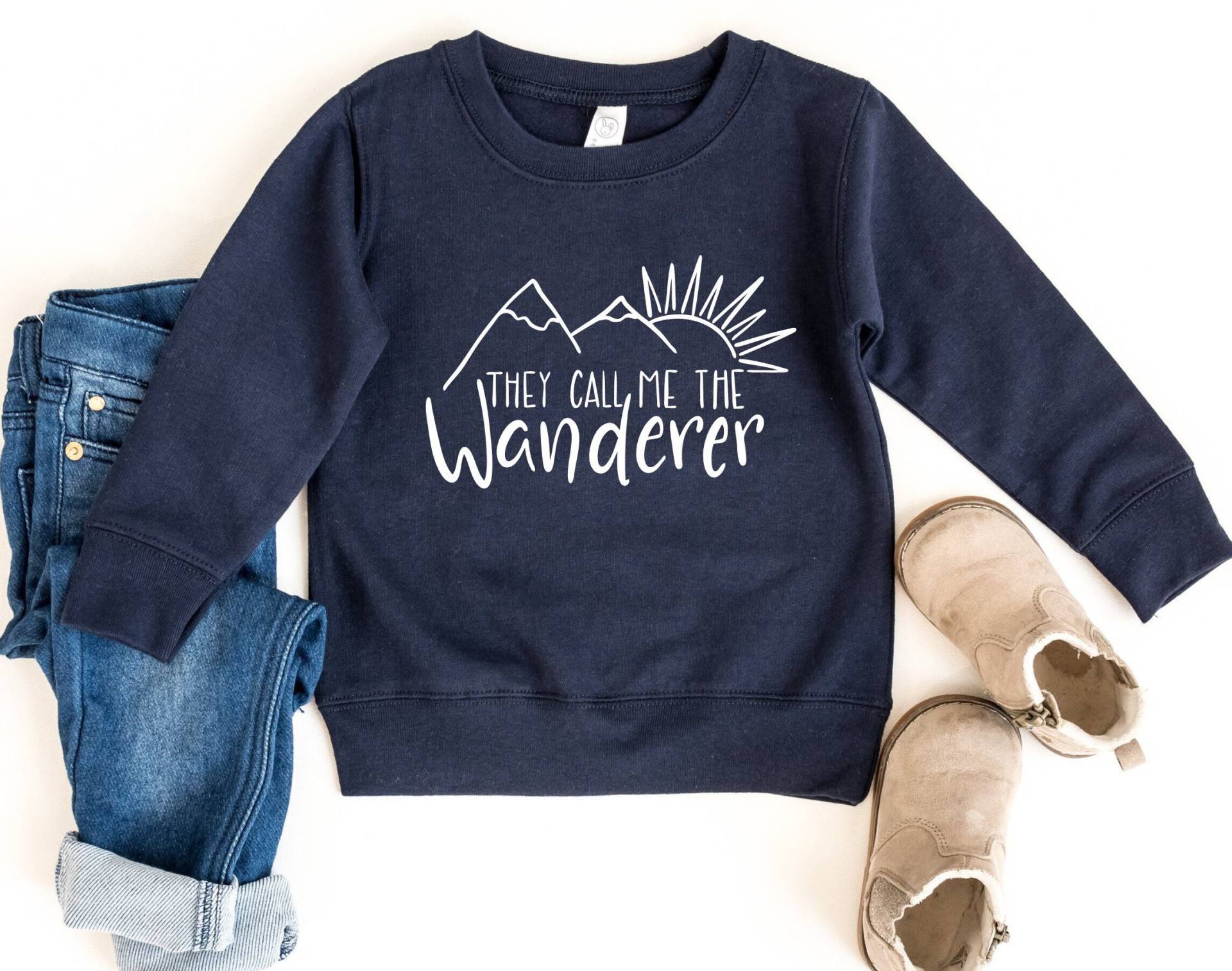 Sie Nennen Mich Wanderer, Kleinkind Sweatshirt, Pullover Für Jungs, Kleine Mädchen Shirts, Kinder Grafik Shirt, Jungen Shirt von TheChelleShoppe