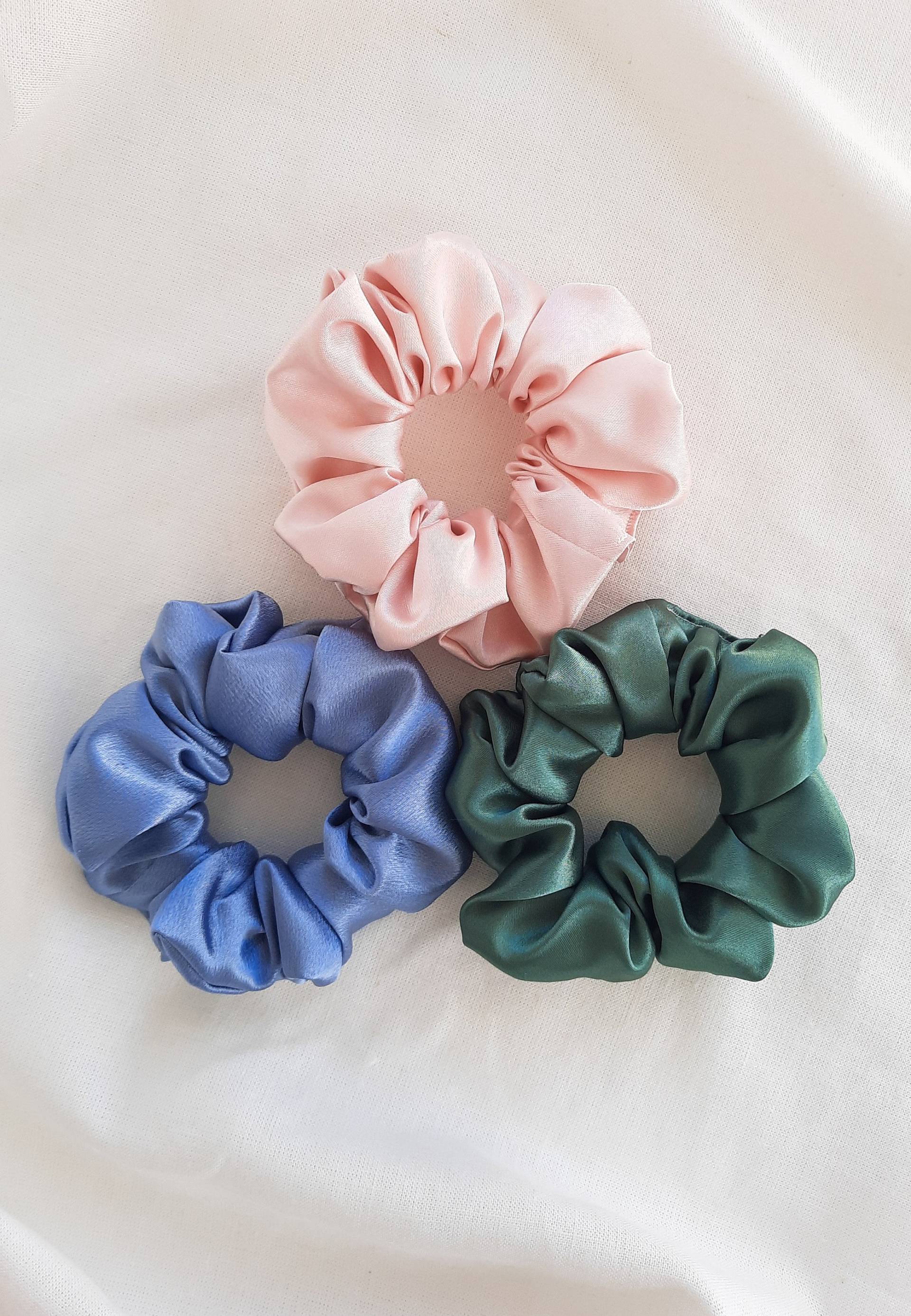 Satin Haargummis Für Dickes Haar Handgefertigte Seidige Satin-Haargummis Satin Haargummis Für Dickes Haar Handgefertigte Seidige Satin-Haargummis von TheCherishTree