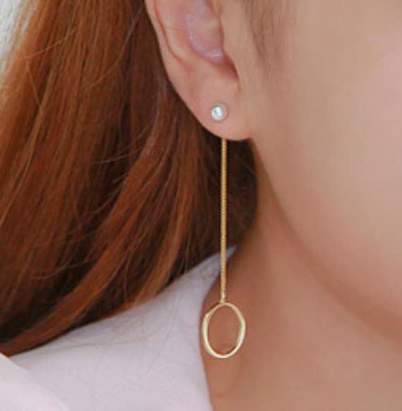 Perlenohrringe Gold Oder Silber Ohrringe, Party Hochzeitsschmuck von TheClaireStory