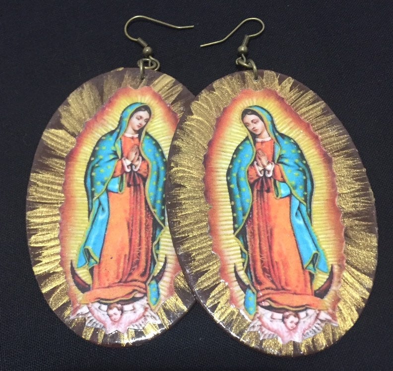 Jungfrau Maria Earrrings von TheCloset760