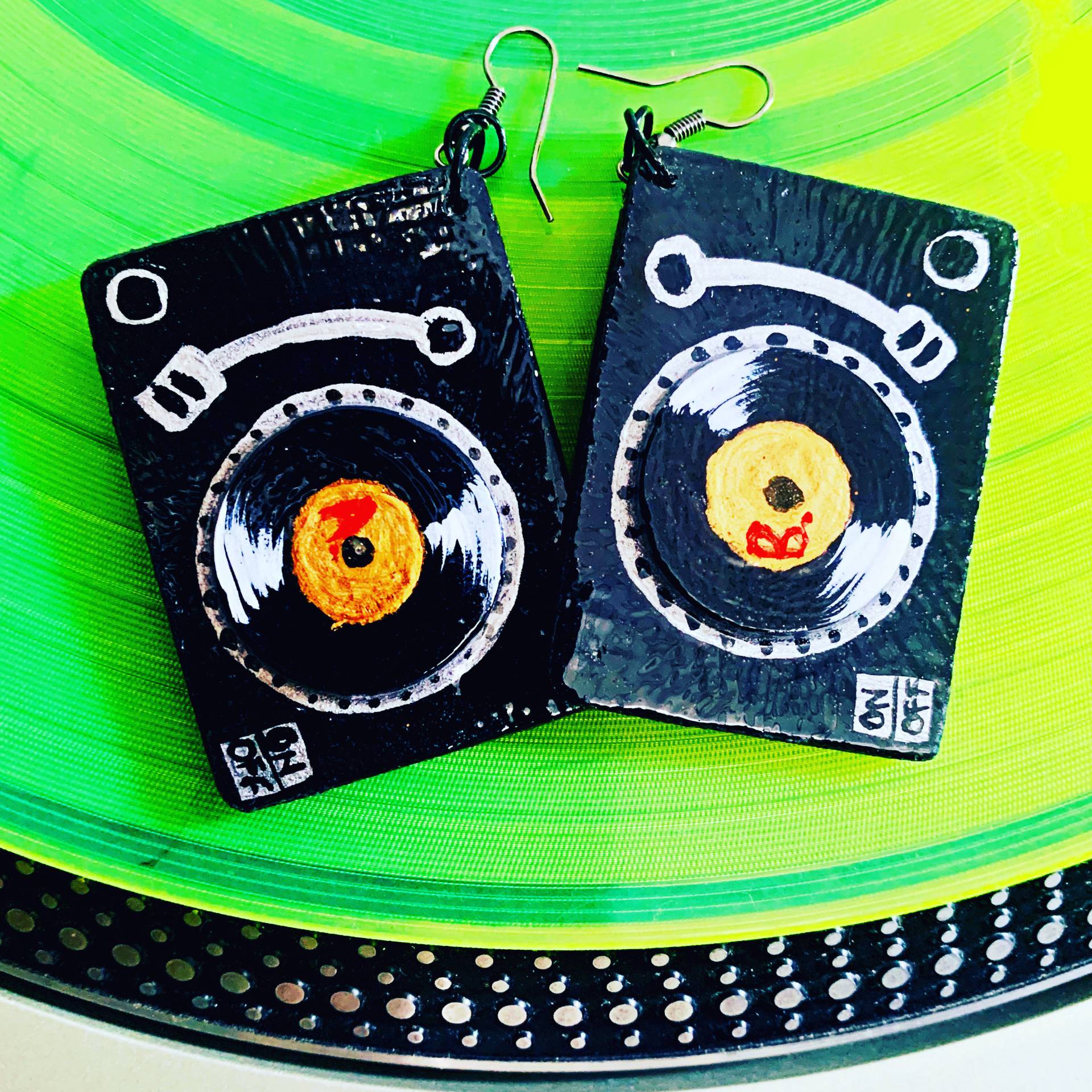 Turntable Ohrringe/Musik /Record von TheCloset760