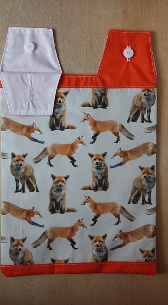 Catheter Nachttaschenbezug Mit Griff. Füchse. Bedruckte Stoffe. Voll Waschbar von TheConfidence