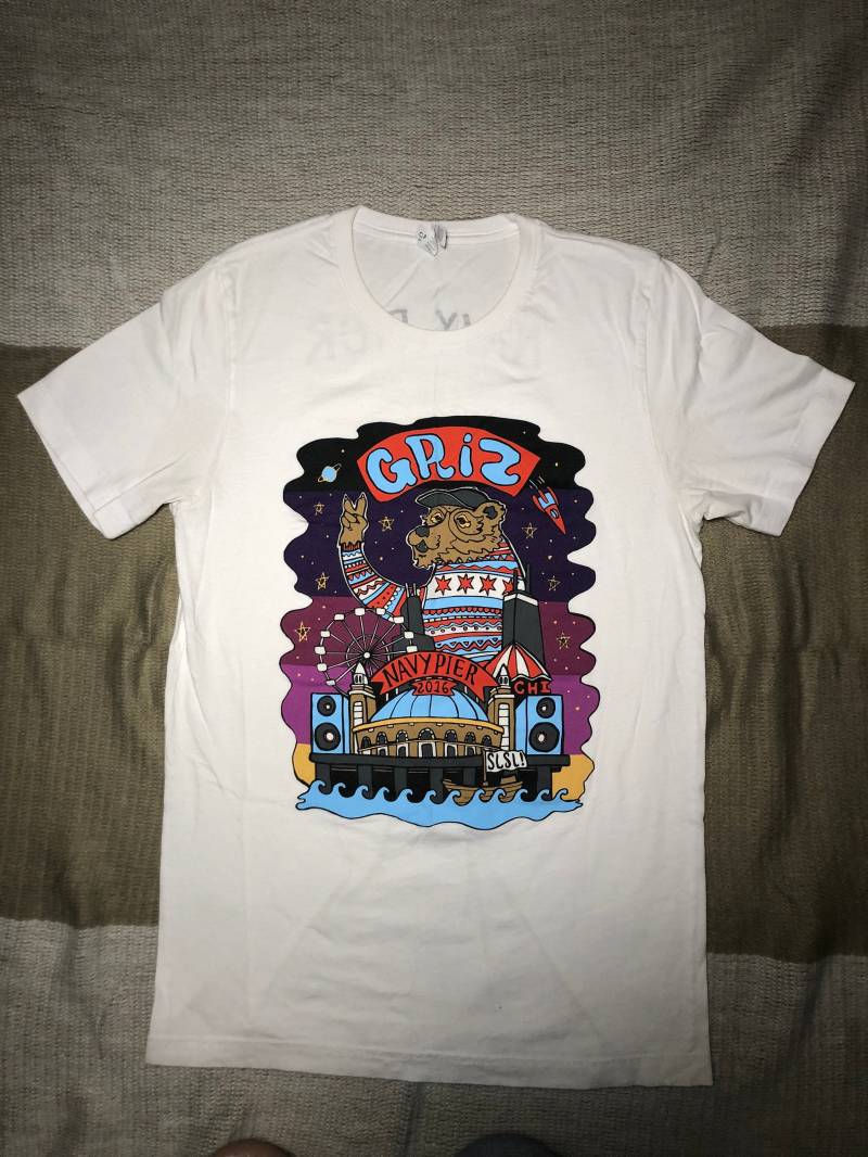 Neue Griz Chicago Marine Pier T Shirt Neue Griz Chicago Marine Pier T Shirt von TheConsignmentCafe