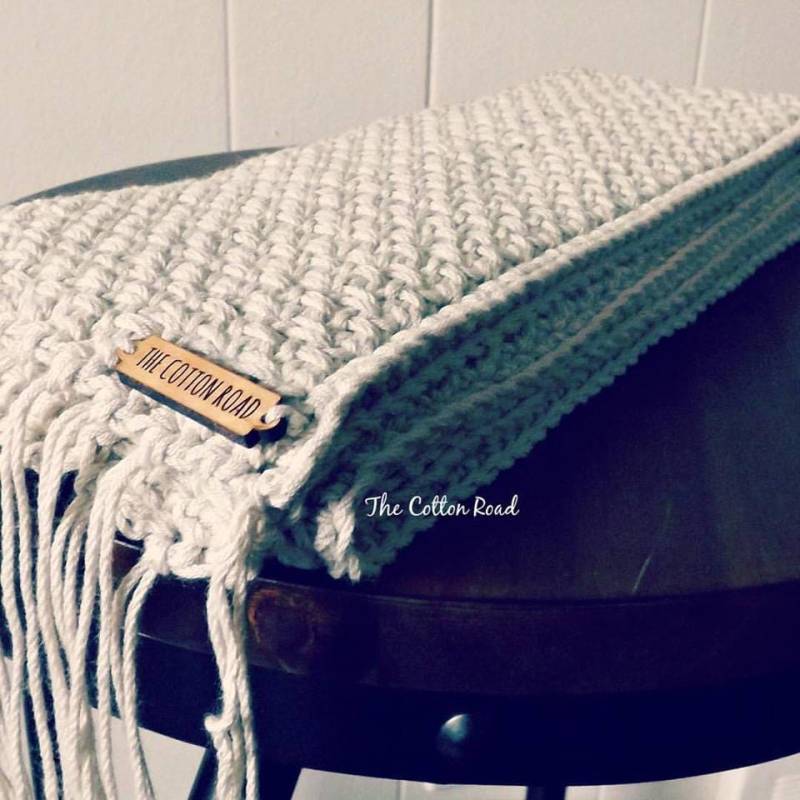 Die Kopfsteinpflaster Gehäkelten Schal von TheCottonRoad