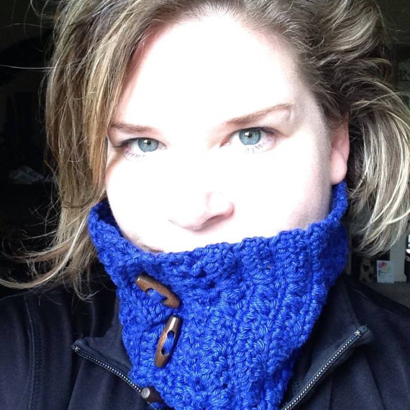 Mini Morgan Button Up Cowl | Crocheted Neck Wärmer von TheCottonRoad