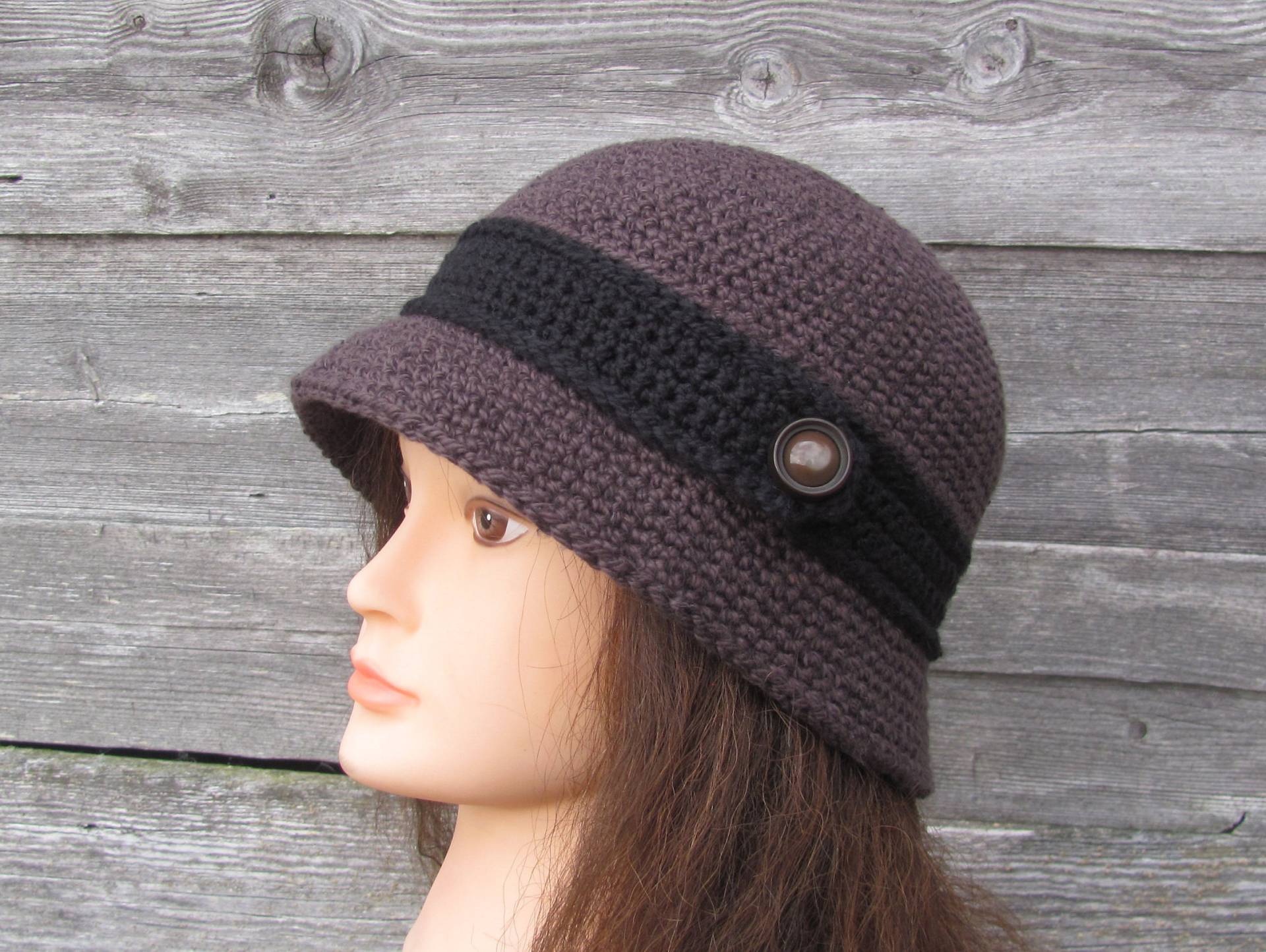 Frauen Häkelhut, Cloche Hut, Vintage Stil Hut Mit Band, 1920Er Jahre Geschenk Für Sie von TheCountessBoutique
