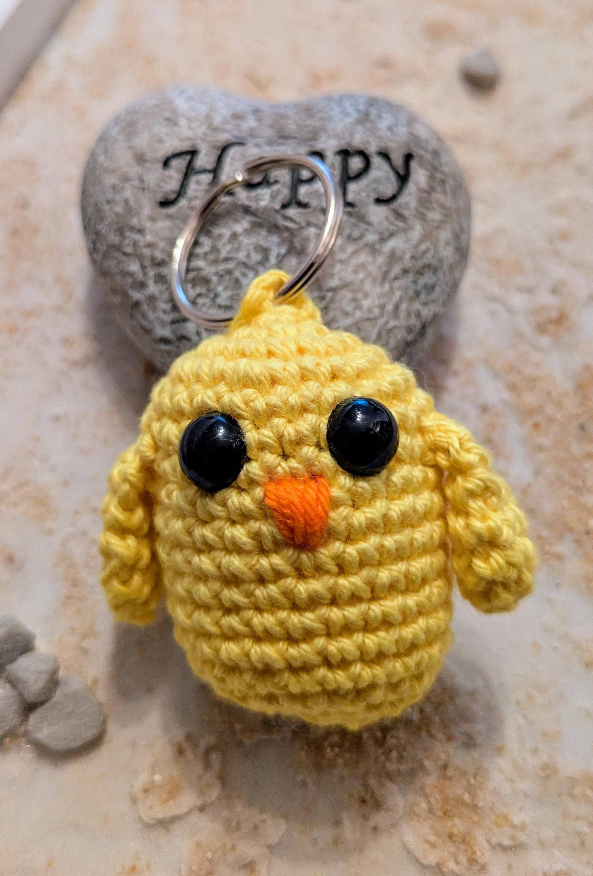 Gehäkeltes Küken - Schlüsselanhänger | Handgemacht Mit Liebe Glücksbringer Gehäkeltes Küken - Schlüsselanhänger | Handgemacht Mit Liebe Glücksbringer von TheCozyLoopDesigns