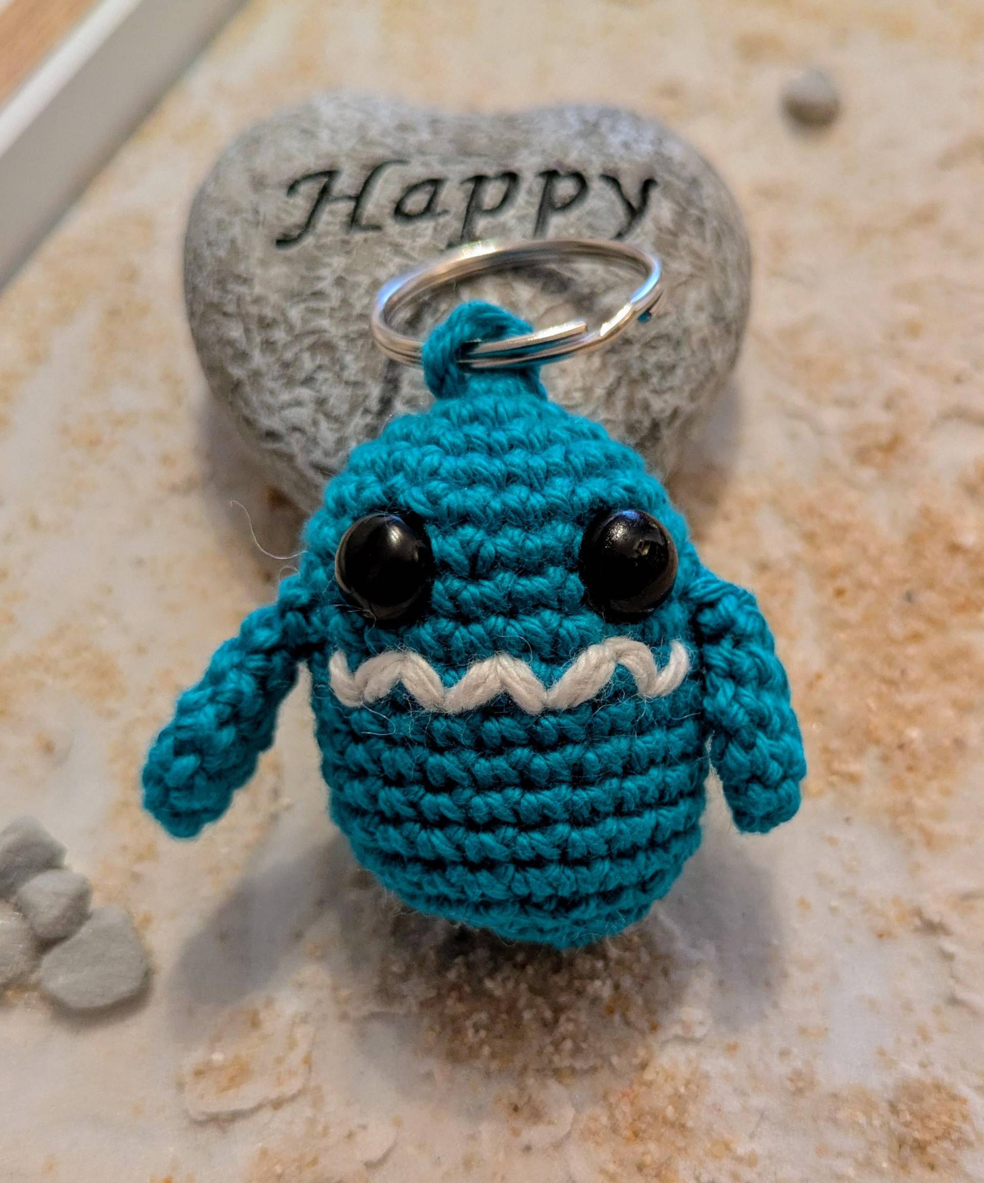 Kleines Häkelmonster - Schlüsselanhänger Handgemacht Mit Liebe Taschenmonster Kleines Häkelmonster - Schlüsselanhänger Handgemacht Mit Liebe Taschenmonster von TheCozyLoopDesigns