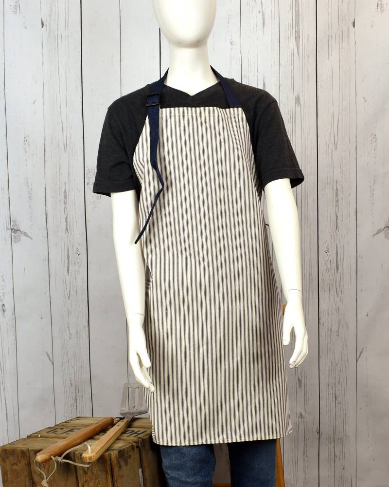 Blau Gestreifte Baumwollschürze Grillschürze, Koch, Barbershop Blau Gestreifte Baumwollschürze Grillschürze, Koch, Barbershop von TheCraftLadyCo