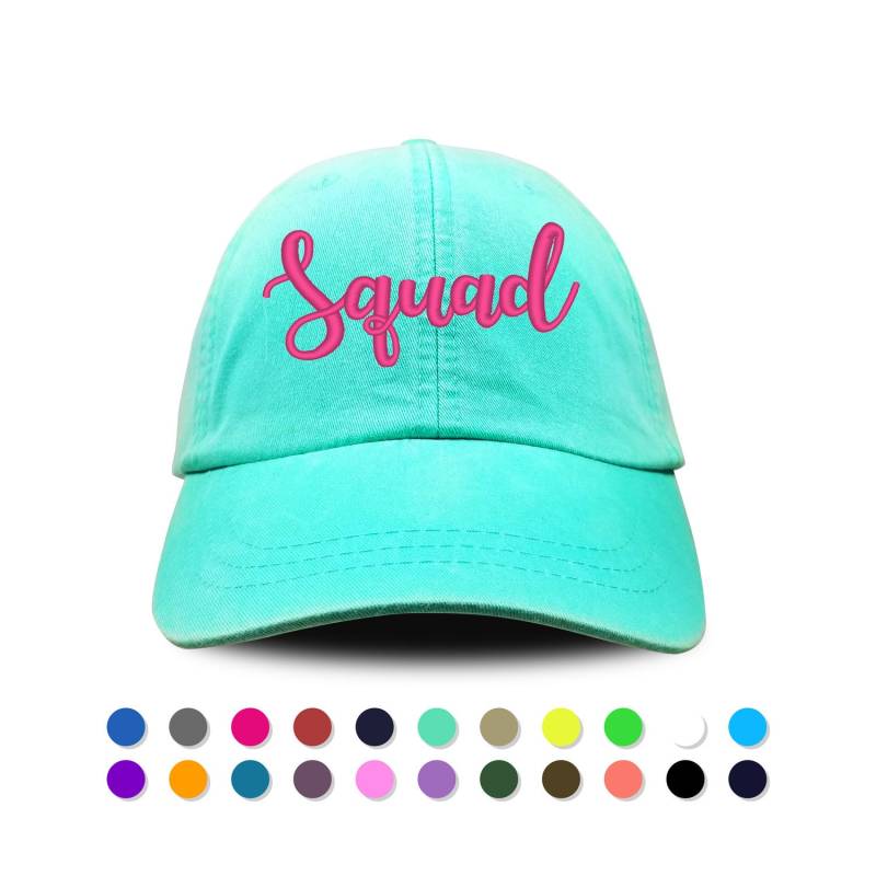 Bride Squad Hat Bestickter Baumwolltwill, Junggesellinnenabschied Geschenk Bride Squad Hat Bestickter Baumwolltwill, Junggesellinnenabschied Geschenk von TheCraftyStitches