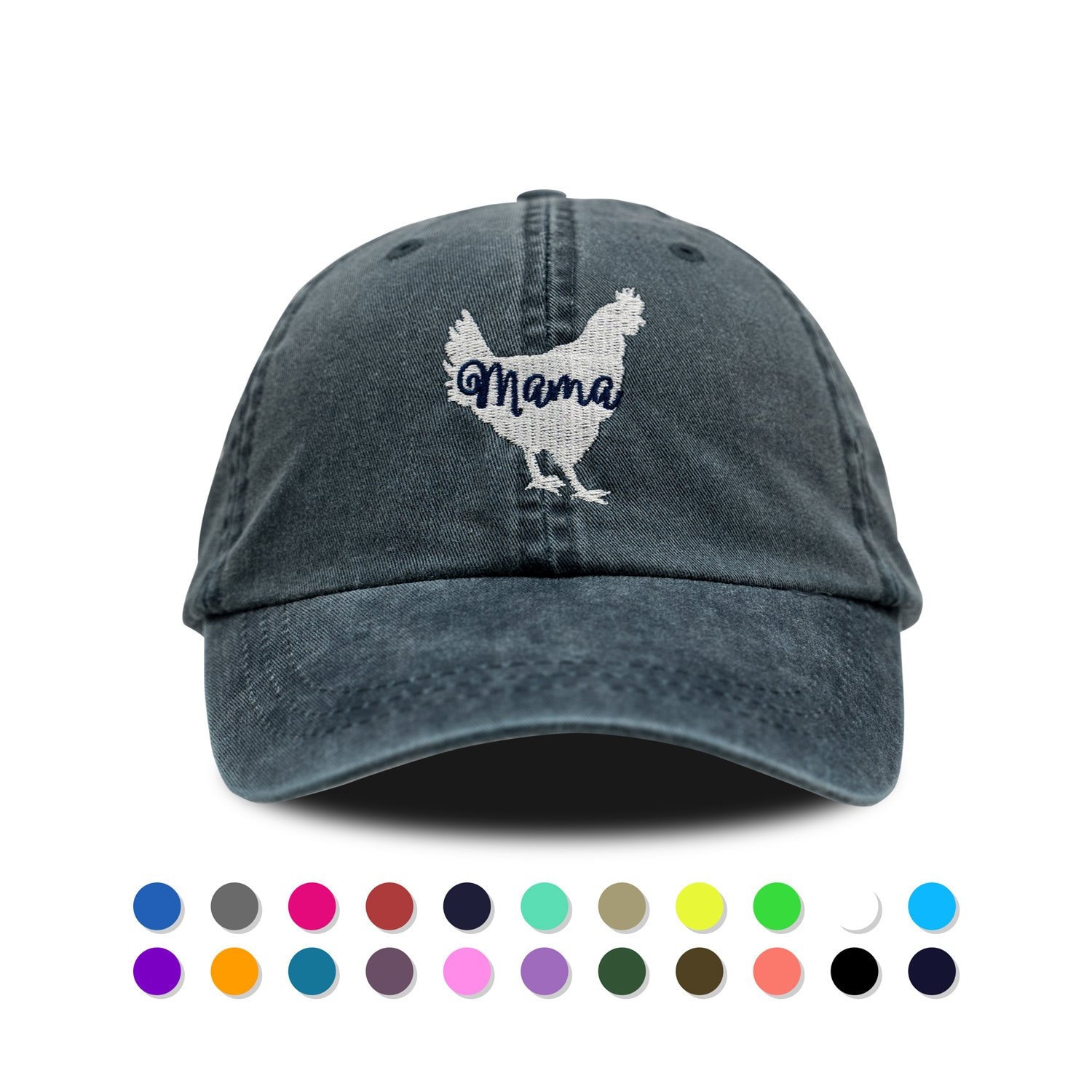 Mama Hen Mütze, Hen, Distressed Mom Cap, Baseball Mama Hen Mütze, Hen, Distressed Mom Cap, Baseball von TheCraftyStitches