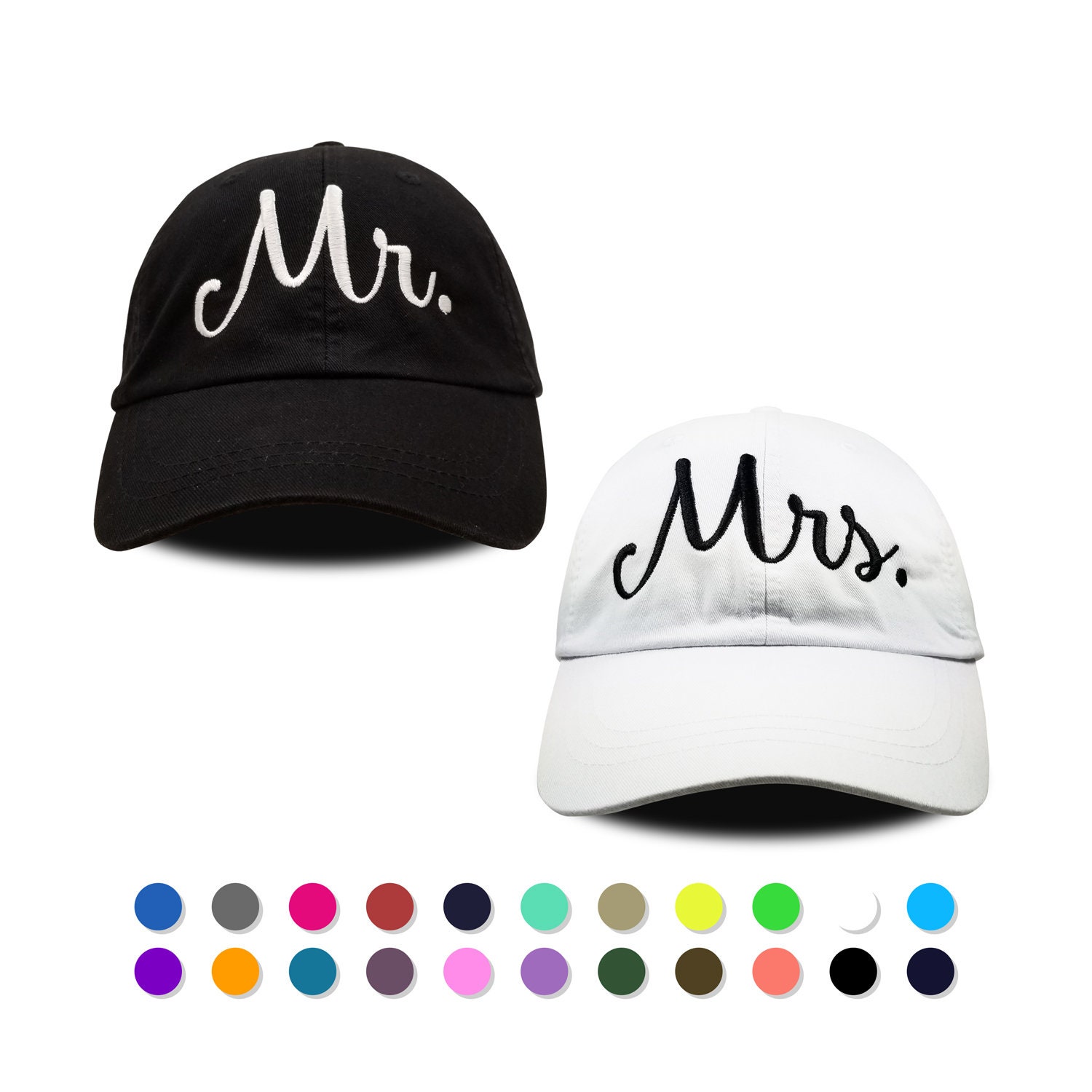 Mr Und Mrs Hats, Dad Honeymoon Baseball Caps, Just Married Hat, Hat Mr Und Mrs Hats, Dad Honeymoon Baseball Caps, Just Married Hat, Hat von TheCraftyStitches