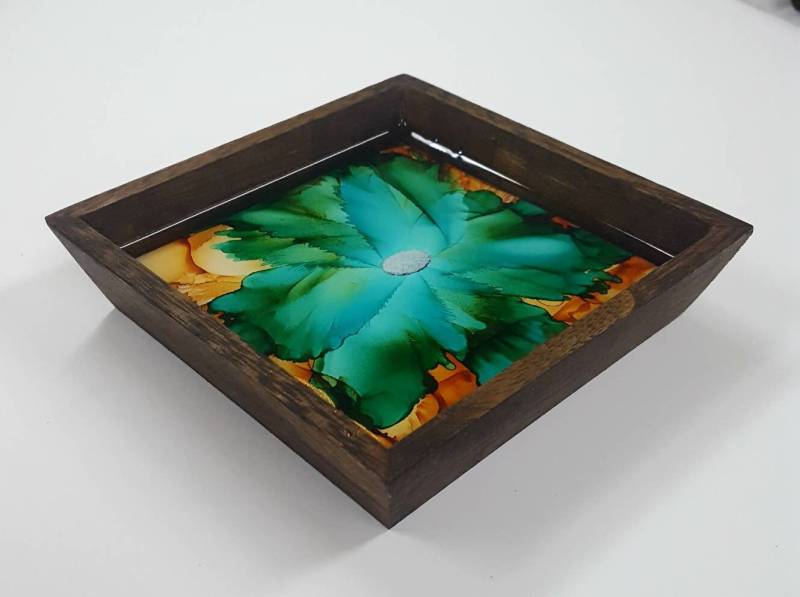 Trinket Fach/Box, Dekorative Fliese von TheCre8iveNook