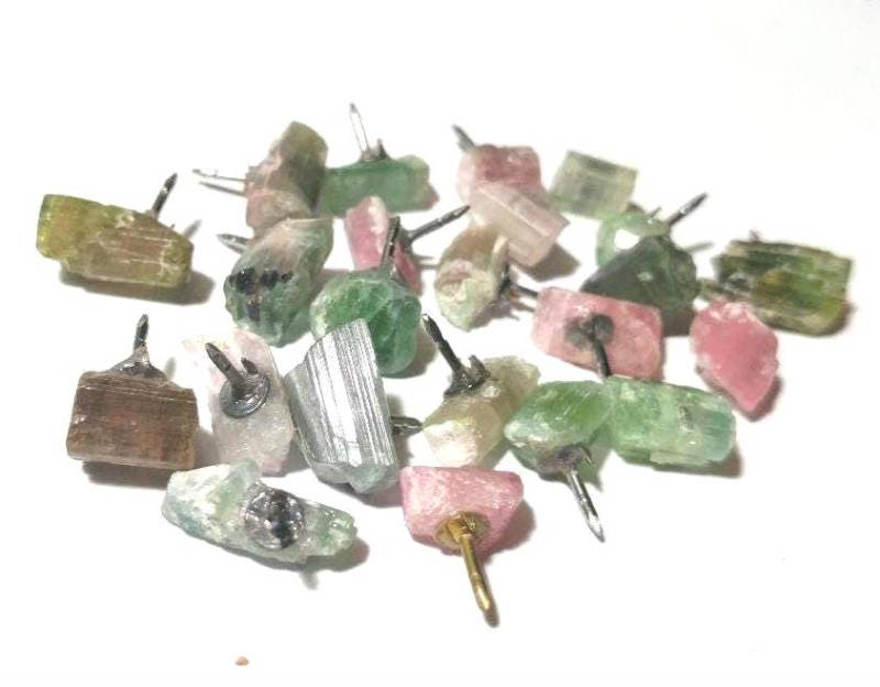 Turmalin Hutnadeln, Kristall Turmalin, Elbait Multicolor Rubellit, Indigolith, Wassermelonenturmalin Turmalin Hutnadeln, Kristall Turmalin, Elbait Multicolor Rubellit, Indigolith, Wassermelonenturmalin von TheCreationCoop