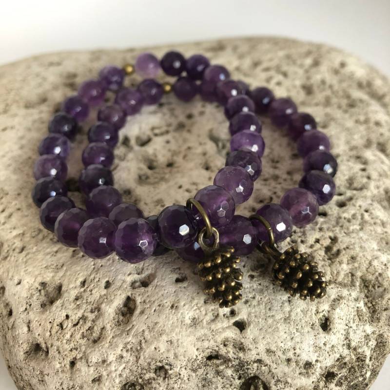 Amethyst Armbänder von TheCreatorsGifts2017