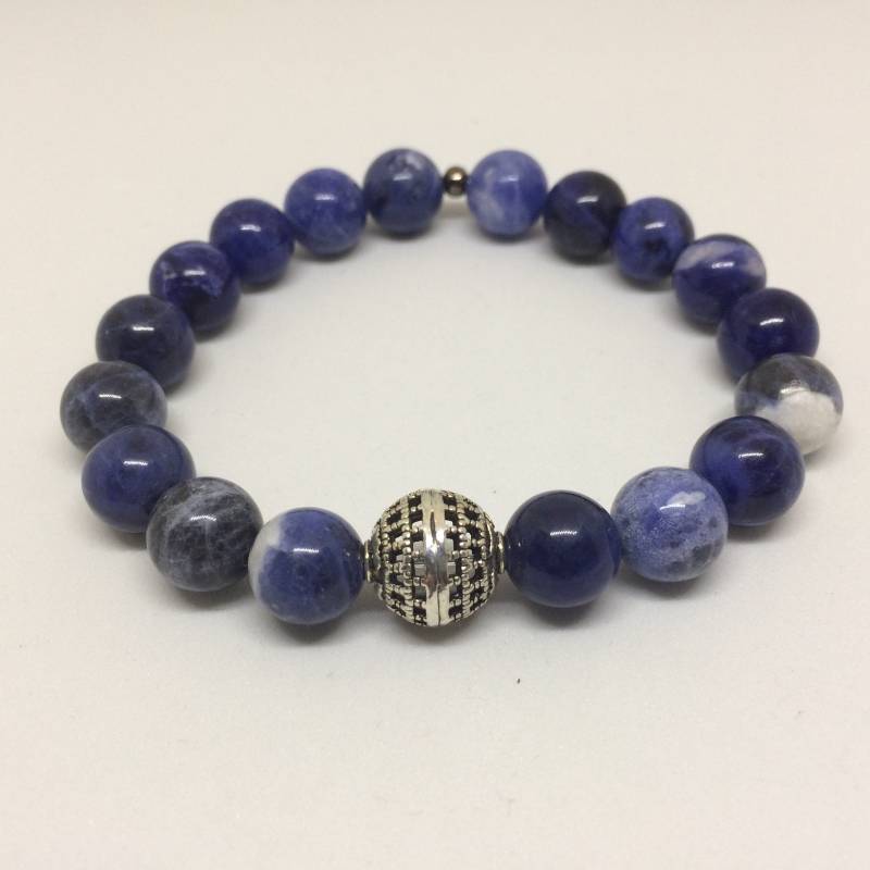 Herren Sodalith Armband von TheCreatorsGifts2017