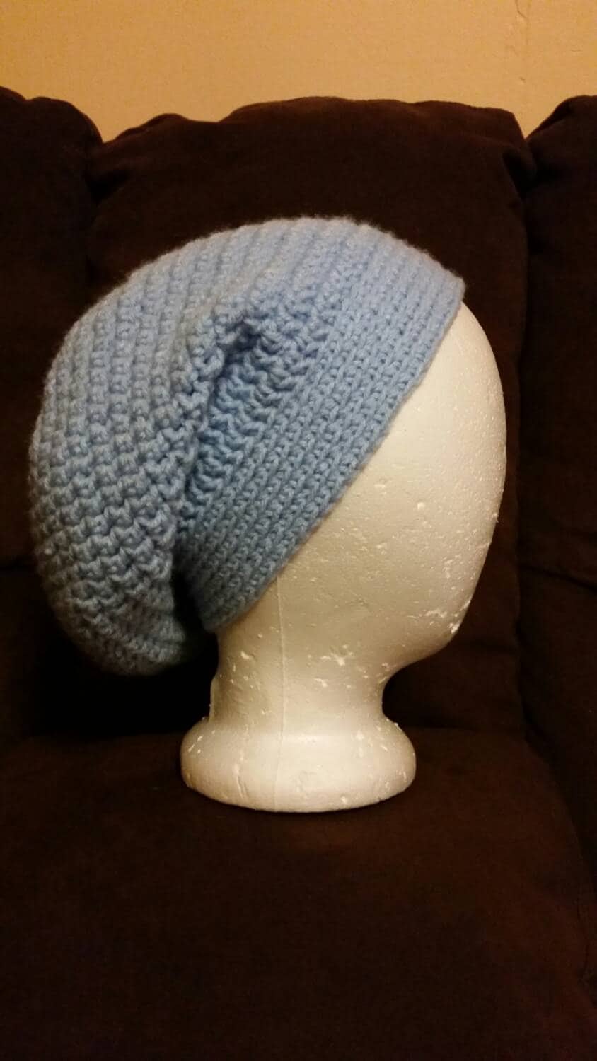 Häkeln Slouch Hut von TheCrochetCorgi