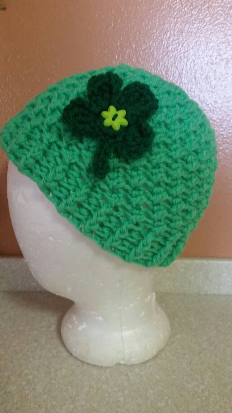 Kleeblatt-Hut von TheCrochetCorgi