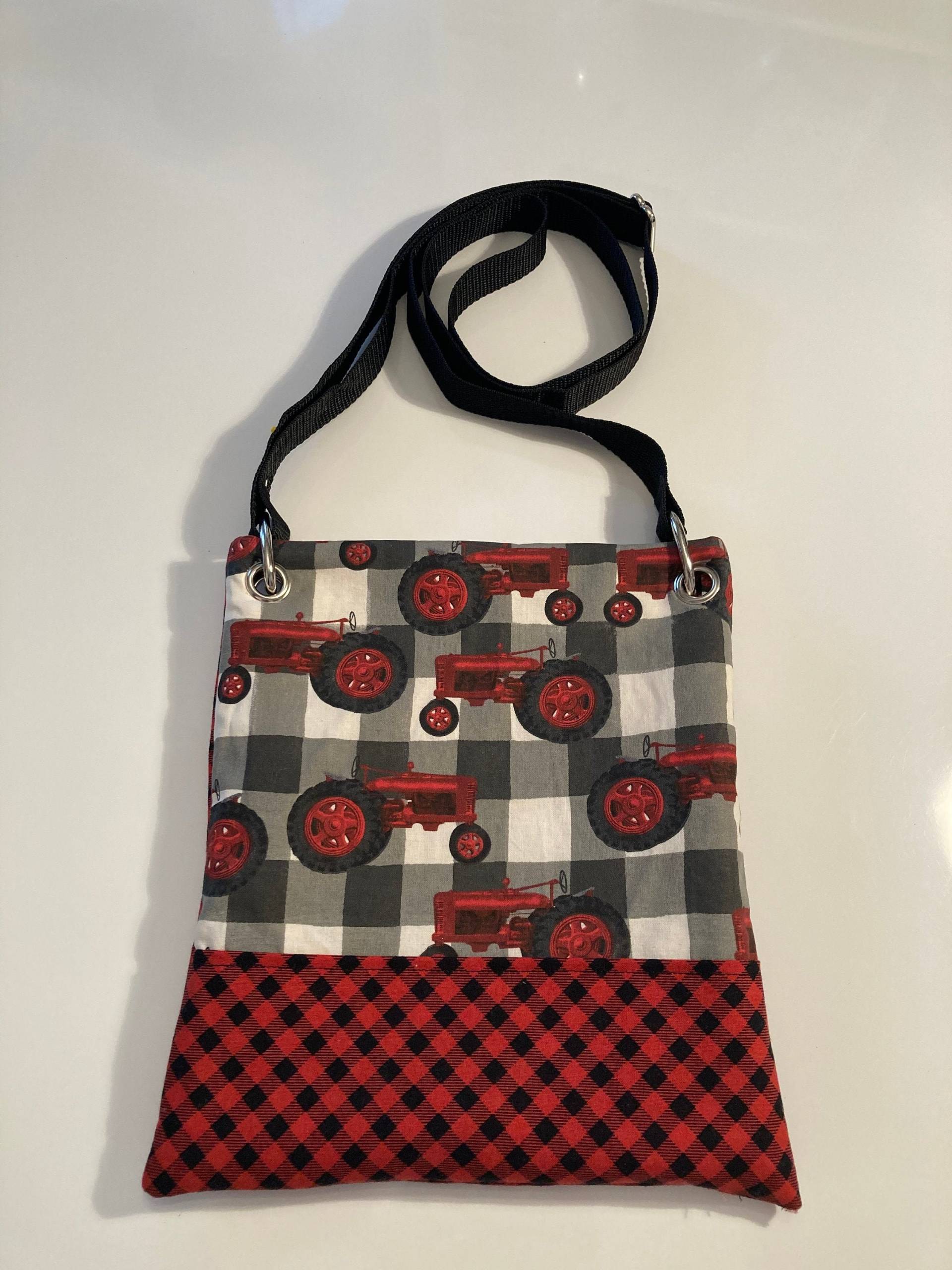 Geldbörse, Schulter, Cross Body, Schule, Para Erzieher, Pro, Traktor, Bauernhof von TheCrossBodyBagShop