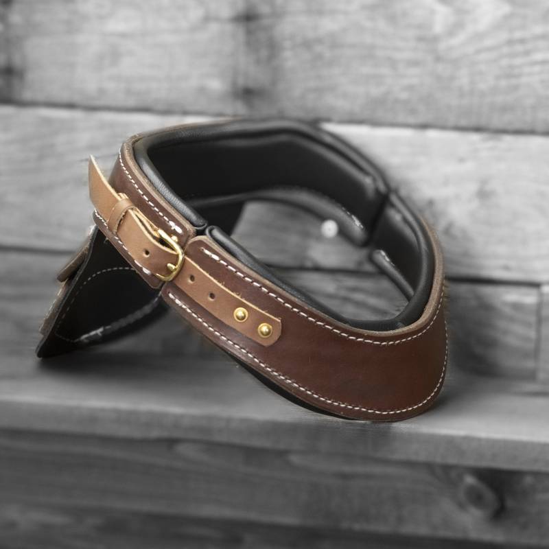 Lederkragen | Leder Halsschutz - Braun Lederkragen | Leder Halsschutz - Braun von TheDarkHorseWorkshop