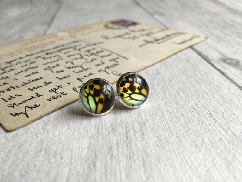 Schmetterling Ohrstecker Handgemachter Insekt Schmuck von TheDorothyDays