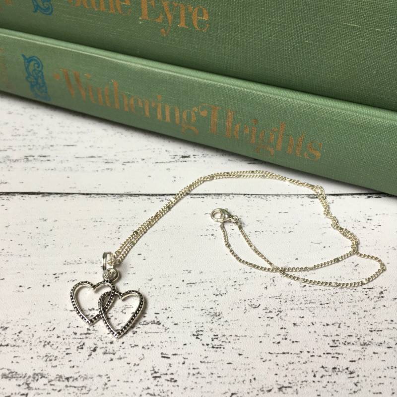 Verflochtene Liebe Herz Halskette - Beste Freundin Geschenk Jubiläumsgeschenk Mutter Und Tochter von TheDorothyDays