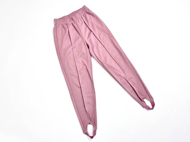 Steghose 80S Rosa Damen Hose Mit Fersengummi Stiefelhose Vintage M von TheDustyDecades