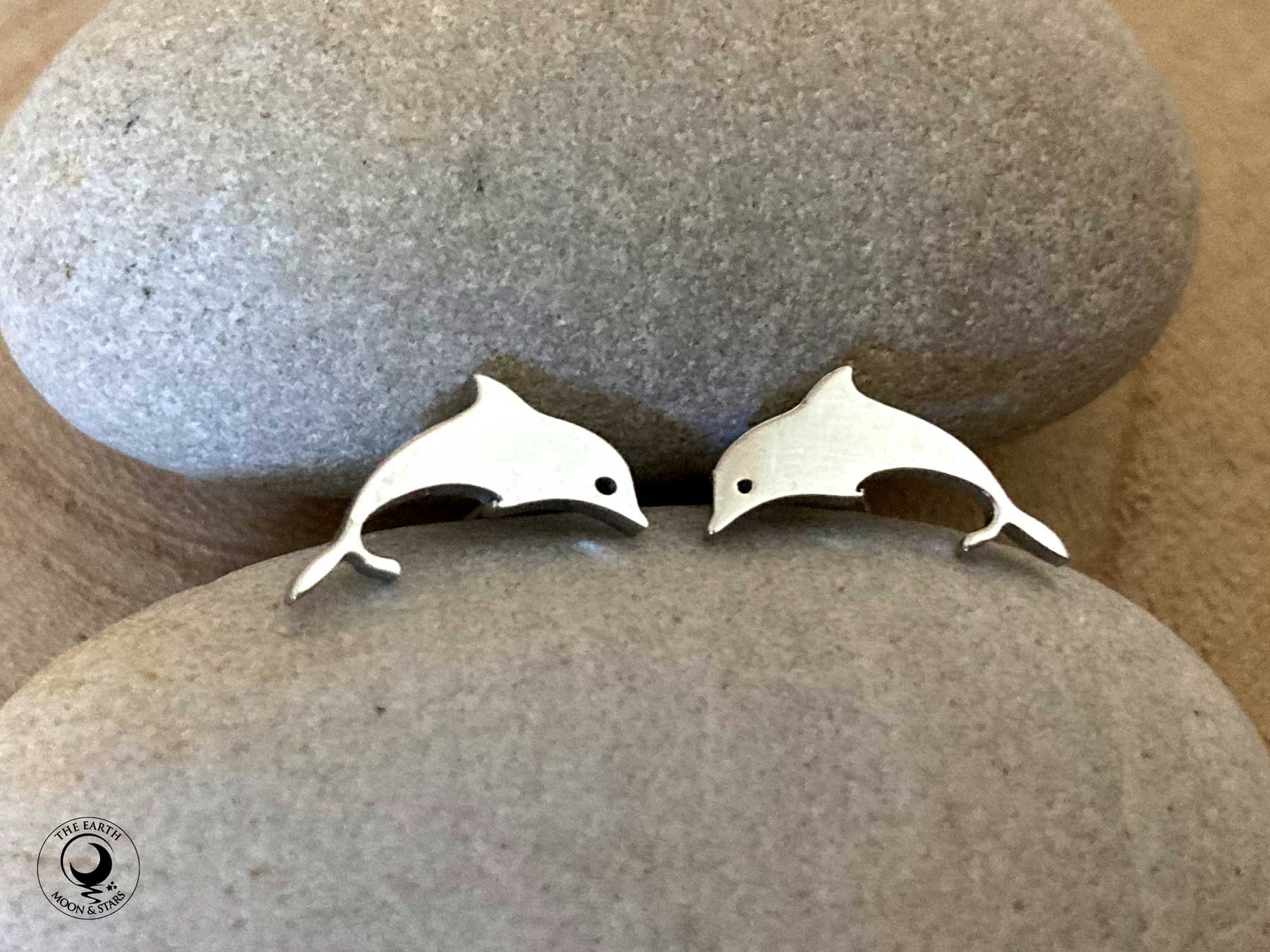 Delfin Ohrringe Delfin Ohrringe von TheEarthMoonandStars