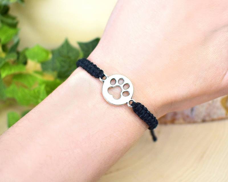 Handabdruck Hanf Armband Für Herren Oder Damen - Schmuck Geschenk Hundeliebhaber von TheEnglishIvy