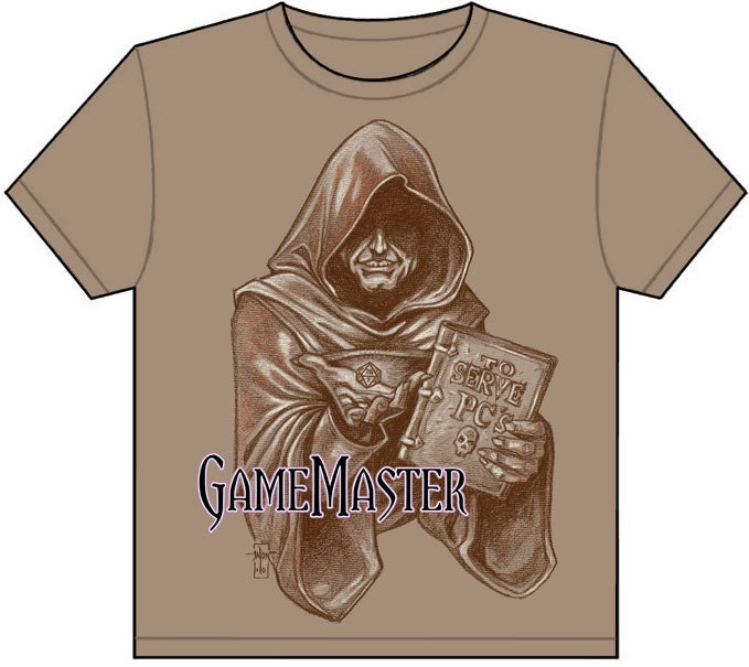 Dungeons & Dragons Classic Klassen Gamemaster T-Shirt Dungeons & Dragons Classic Klassen Gamemaster T-Shirt von TheFantasticGallery