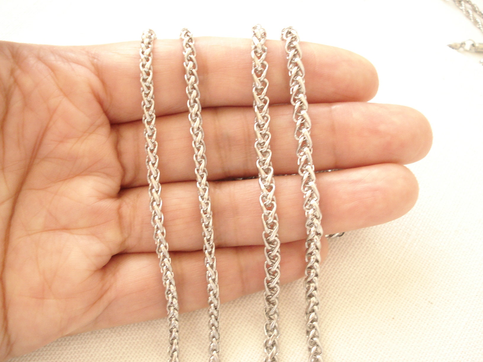 Korbkette ... Edelstahl Dicke Kette, 16 "Bis 30" Lang, Herrenkette, Erschwingliche Trauzeugen Geschenkideen, Für Ihn von TheFigGarden