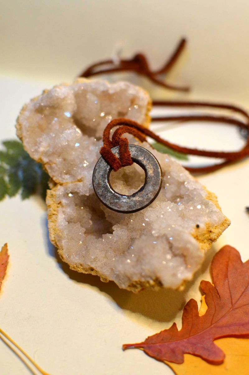 Herren Halskette Aus Rustikalem Leder von TheForgottenRobot