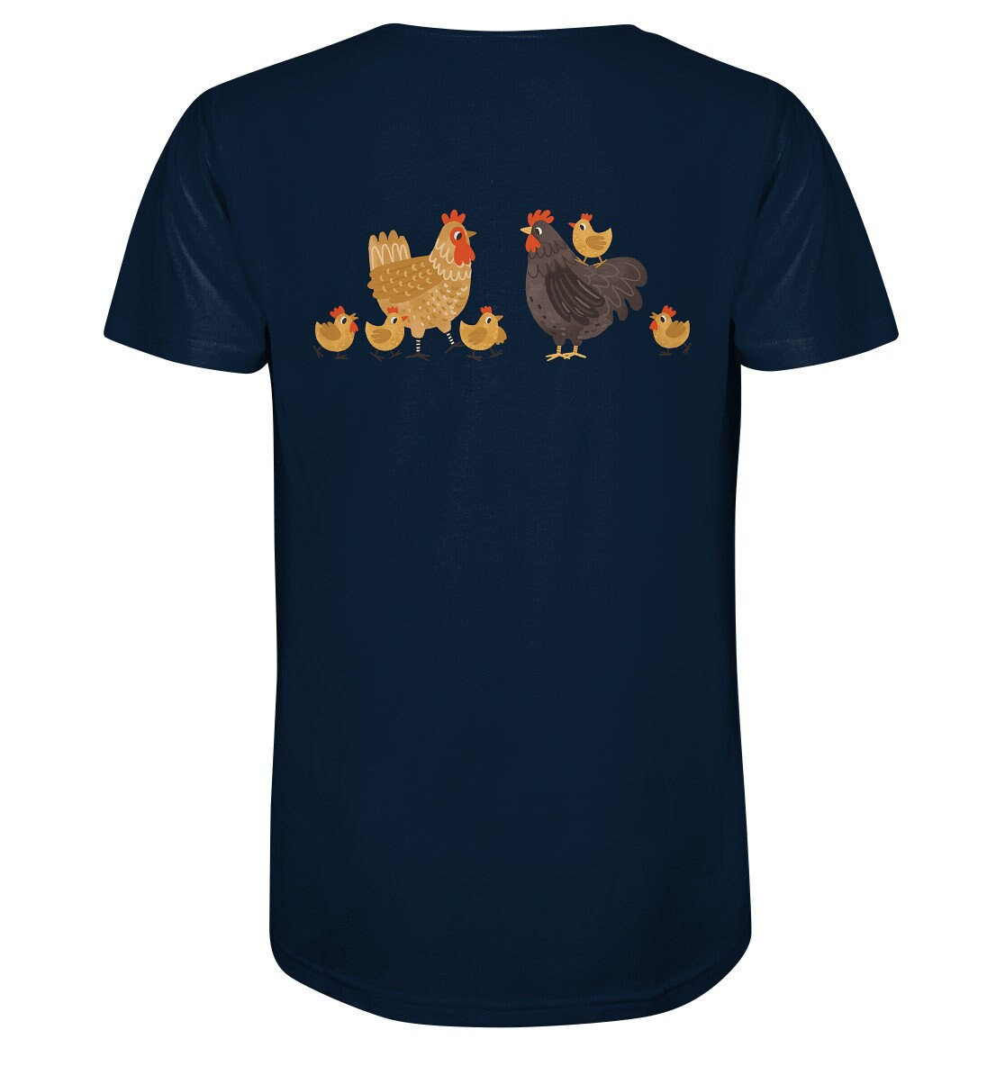 Hühnerbesitzer Hühner Tshirt Lustig Huhn Landwirt Bauer Geschenk T-Shirt Damen Herren von TheFreeTribeDE