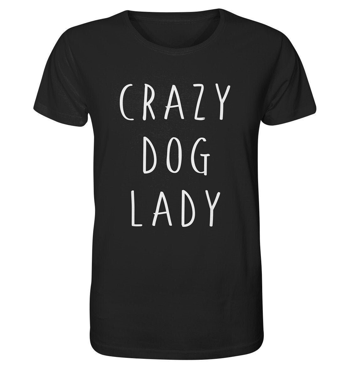 Hundeliebhaberin, Lustiges Hunde Tshirt Frauchen - Crazy Dog Lady Humor Geschenk Für Hundebesitzerinnen von TheFreeTribeDE