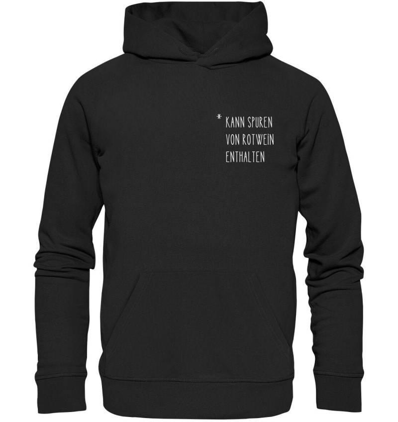 Kann Spuren Von Rotwein Enthalten - Weinliebhaber Geschenkidee Lustiger Spruch von TheFreeTribeDE