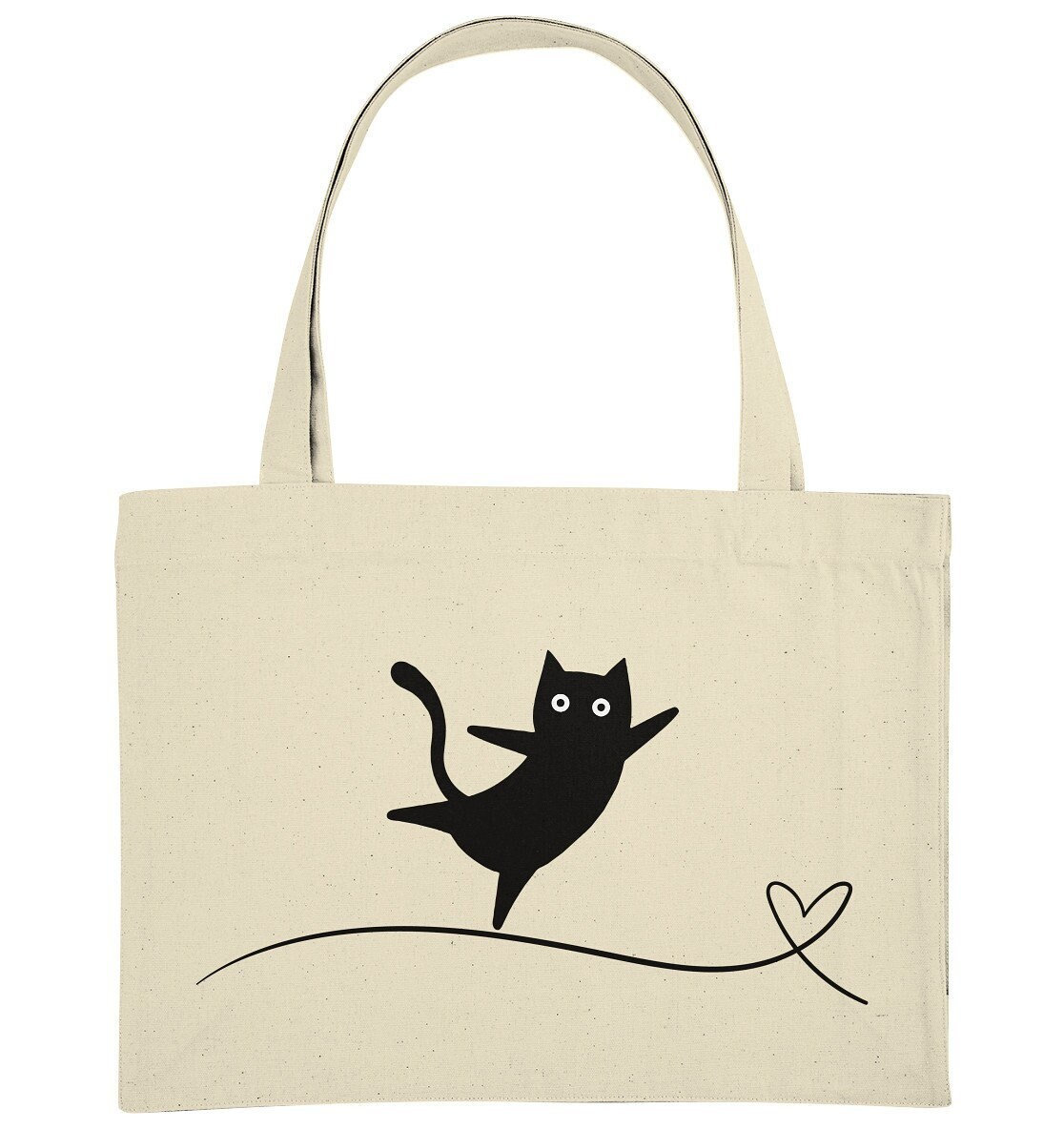 Katzen Baumwolltasche - Jutebeutel Mit Katzenmotiv Katzengeschenk Für Katzenmamas Und Katzenpapas Jutetasche Baumwolle von TheFreeTribeDE