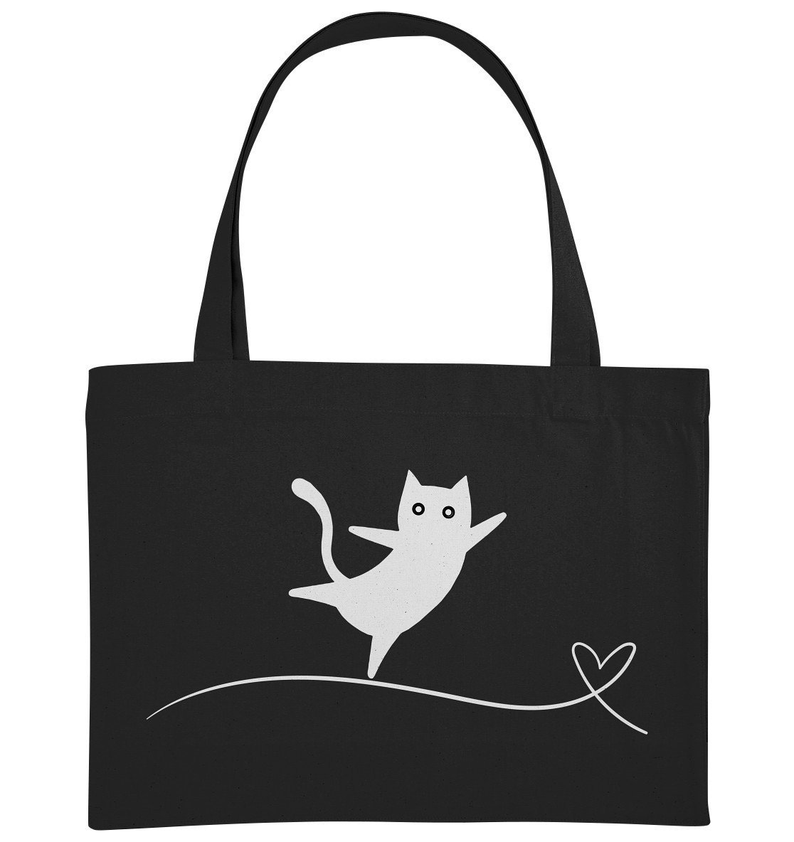 Katzen Jutebeutel - Baumwolltasche Mit Katzenmotiv Katzengeschenk Für Katzenmamas Und Katzenpapas von TheFreeTribeDE