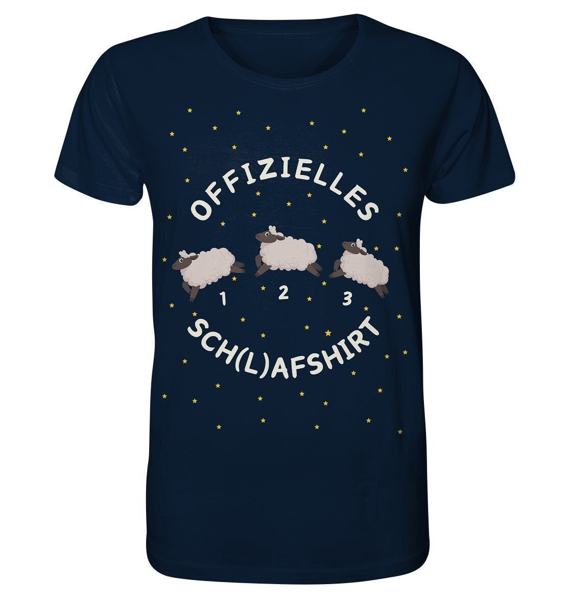 "Offizielles Schlafshirt Zum Schafezählen ""Pajama-Anzug"" - Bio-Shirt." von TheFreeTribeDE