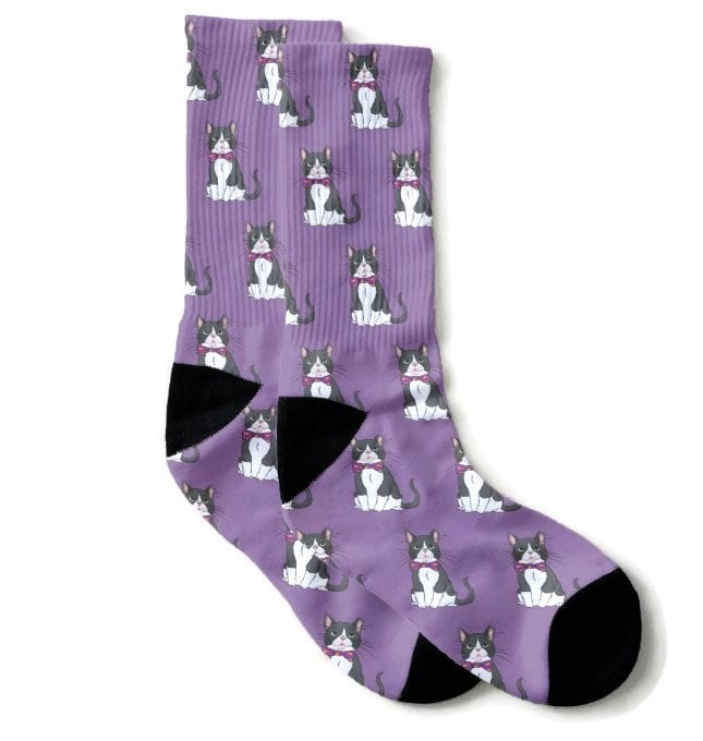 Benutzerdefinierte Socken, Hundesocken, Katzensocken, Hunde Liebhaber Geschenk, Katzenliebhaber Lustige Lustiges Haustier Hund Mama von TheFurkidStudio