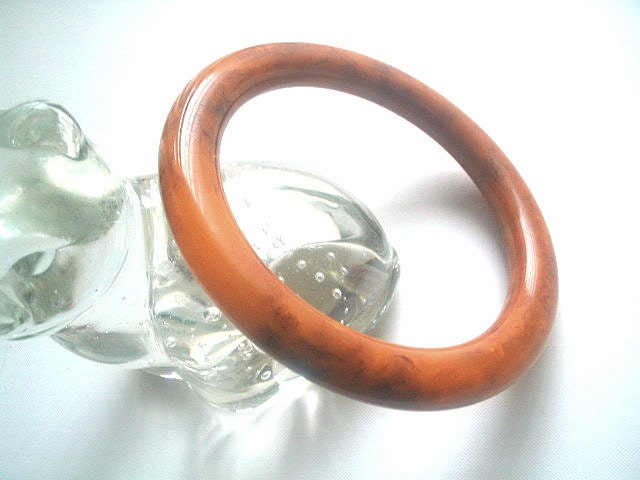 Butterscotch Lucite Spacer Armreif Vintage Retro Butterscotch Lucite Spacer Armreif Vintage Retro von TheGatsbyGals