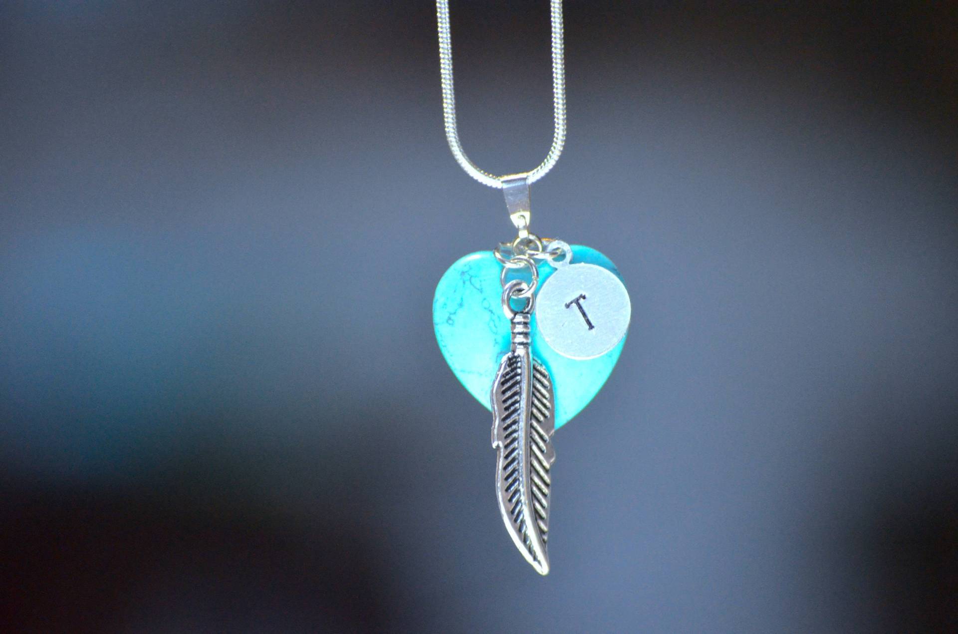 Initiale Edelstein-Halskette, Edelstein-Herz-Anhänger-Halskette, Monogramm, Personalisiertes Geschenk Für Mama Initiale Edelstein-Halskette, Edelstein-Herz-Anhänger-Halskette, Monogramm, Personalisiertes Geschenk Für Mama von TheGiftUSA