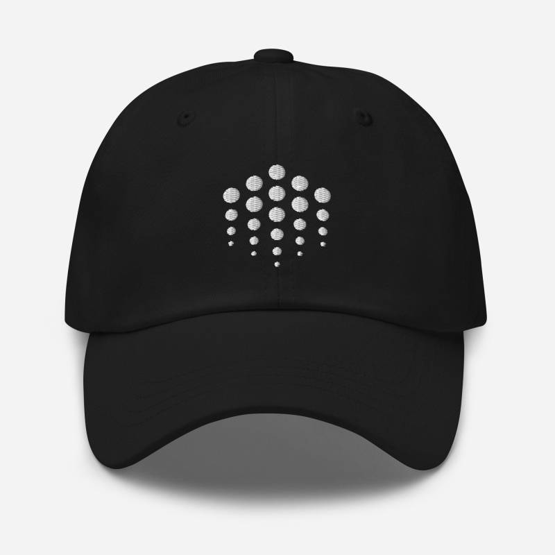 Ocean Protocol Cryptocurrency Logo Dad Hat | Crypto Bestickte Baseballkappe von TheGiftingBunny