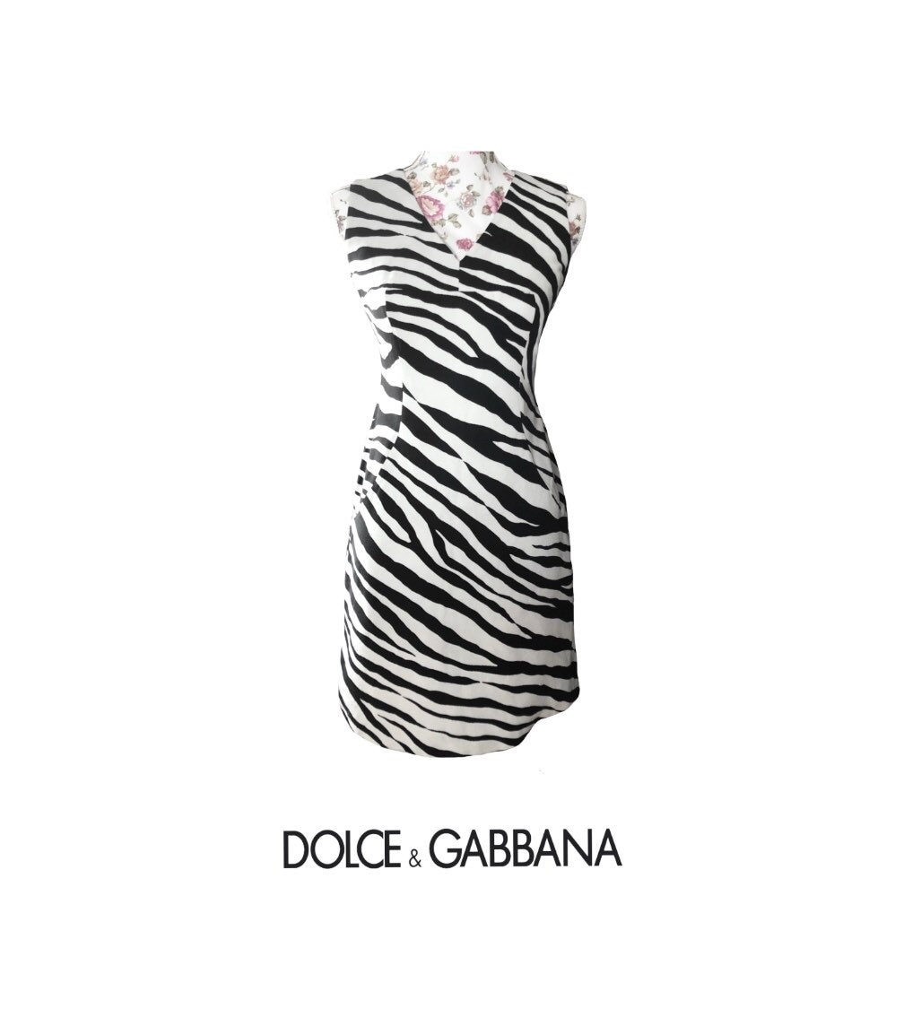 Vintage Dolce & Gabbana 90Er Jahre Kleid von TheGinieShop