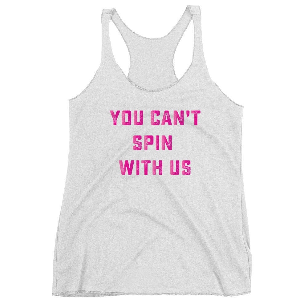 Du Kannst Nicht Mit Uns Spinnen Tri-Blend Tank Top von TheGirlinTulle